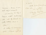 1887 Manuscript Letter About Essex by Conservative British Politician, Stanley Leighton