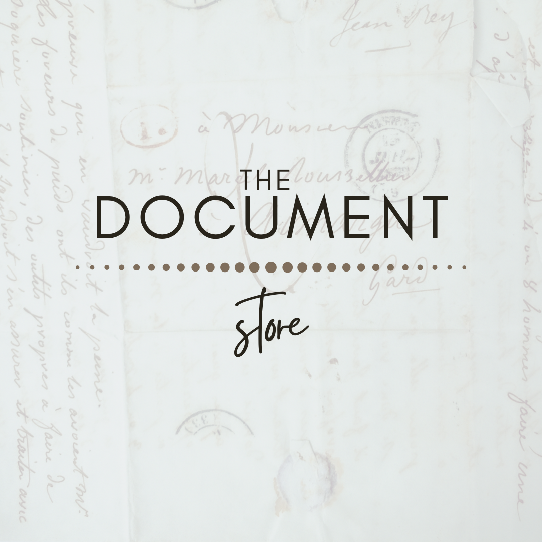 The Document Store – Katz Fine Manuscripts