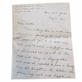 1920 Archive of a Seminary Girl’s Letters Revealing Early Same-Sex Affection and Intellectual Awakening at Northfield Seminary for Girls