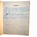 1929 - 1933 ORIGINAL DEPRESSION ERA MANUSCRIPT DIARY OF A YOUNG WOMAN WHO IS LEADING THE HIGH LIFE IN THE OLYMPIA, EVERETT AND SEATTLE WASHINGTON AREA AND TRAVELS WITH HER FRIENDS ON THEIR YACHTS