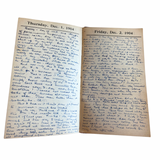 1904 Diary of Wellesley College Student Ethel A. Morse, Recording the Big Feelings Associated with Her “Crush” on a Female Friend and Emotional Rivalry Within Her Social Circle