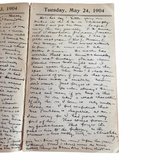 1904 Diary of Wellesley College Student Ethel A. Morse, Recording the Big Feelings Associated with Her “Crush” on a Female Friend and Emotional Rivalry Within Her Social Circle