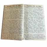 1904 Diary of Wellesley College Student Ethel A. Morse, Recording the Big Feelings Associated with Her “Crush” on a Female Friend and Emotional Rivalry Within Her Social Circle