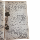 1904 Diary of Wellesley College Student Ethel A. Morse, Recording the Big Feelings Associated with Her “Crush” on a Female Friend and Emotional Rivalry Within Her Social Circle