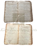 1786 New York Girl’s Cyphering Book Documenting Early Republic Education & Practical Economics in the Pioneering New Amsterdam Bergen Family