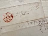1829 Handwritten Manuscript Letter From Virginia Bank Cashier to a Prominent New York Merchant Regarding Debts of His Bankrupt Former Business Partner