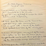 1916 Unpublished Autograph Poem Handwritten and Delivered by Laurence Housman in New York: A Queer English Writer and Suffragist’s Wartime Appeal for Peace, Equality, and the Moral Renewal of the New World