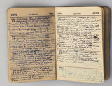 1941 Diary of a World War Two (WWII) Pilot Officer for the Royal Air Force Serving on the Middle East Command in Cairo, Egypt