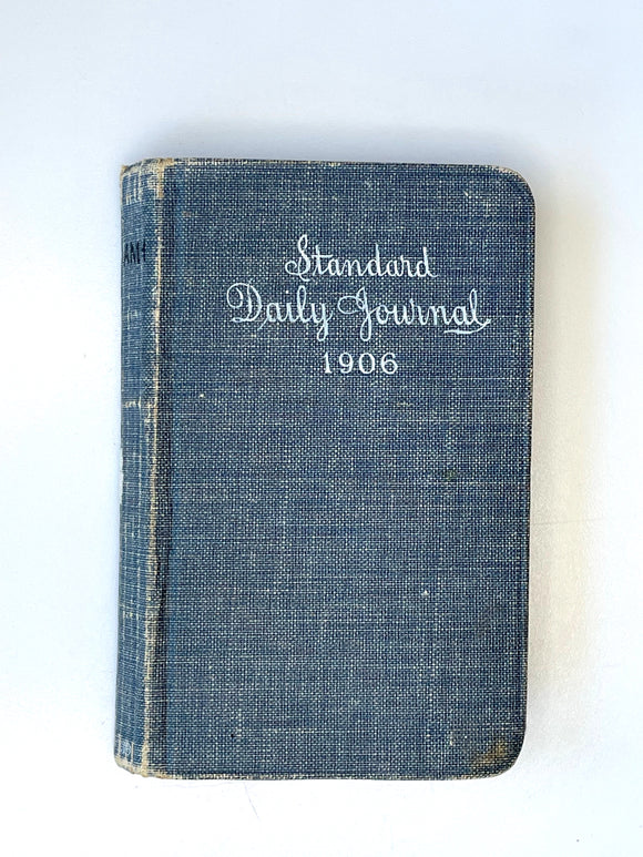 1906 Manuscript Diary of a Cool MIT Grad, Transportation Enthusiast, and Future Lawyer Working and Living it Up in New England