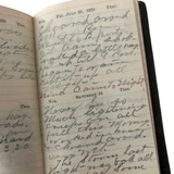 1909-1920 Archive of Diaries Following a Hardworking Aging Erin, New York Farmer Painting a Fulsome Picture of Farm Life and the Farming Community