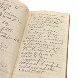 1908 Diary of a Successful Farmer in Tiogo County, New York Who Writes of His Work, His Community and His Family