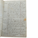 1859 Manuscript Diary of a New Hampshire Farmer Engaged in Community Advocacy, His Church and Supporting His Aging Parents While Running a Bustling Business