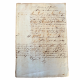 1866 Pair of Havana Government Manuscripts Authorizing and Publicizing the Chinese Coolie Voyage of the Spanish Frigate Burdeos y Habana 2, Chartered by Hermanos y Watson