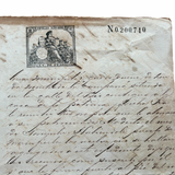 1880–1881 Matanzas, Cuba – Bureaucracy and Empire: Four-Page Colonial Fiscal Manuscript Detailing Tribute Payments and Havana Merchant Accounts