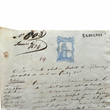 1874 Matanzas, Cuba Travel Pass (Salvoconducto) for a Free Man of Color Illustrating Colonial Racial Surveillance