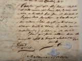 1872 Matanzas Slave-Transfer Authorization Naming Félix (African) and Mariano (Creole), a Late-Slavery Certificate Signed by José Benítez