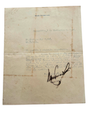 1926 Manzanillo Letter from Author Manuel Navarro Luna to Havana Journalist Enrique Gay Calbó Regarding Luna’s Recent Work, “Siluetas Aldeanas”