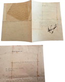 1926 Manzanillo Letter from Author Manuel Navarro Luna to Havana Journalist Enrique Gay Calbó Regarding Luna’s Recent Work, “Siluetas Aldeanas”