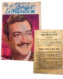 c. 1941–1957 Cuban Popular Entertainment Print Archive of Cancioneros, Sheet Music, and Celebrity Tribute Material Documenting Radio, Music Distribution, and Transnational Performance Culture