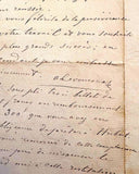 1886 Letter to Aimé Giron Seeking His Appeal to President Jules Grévy and Minister Édouard Lockroy for Naturalization and Government Advancement