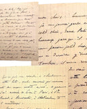 1893 French Educator Letter to Aimé Giron on His Lycée Janson-de-Sailly Appointment, Literary Patronage, Personal Grief and a Beloved Dog