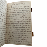 1862-1865 Sensational American Civil War Diary of an Indiana Man Captured in Combat and Sent to the Castle Thunder Prison with Additional 1882 Content of His Trip West En Route to Moscow, Idaho