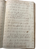 1852-1858 Detailed Ledger of Pioneering Big Island, Marion, Ohio Physician with Endless References to Marion’s Early Settlers