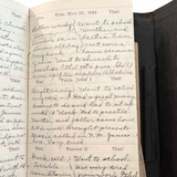 1911 DIary of a Spunky, Academically Inclined 8th Grade Girl Who is the Baby of a Large Chautauqua County, New York Farming Family