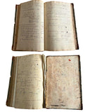 1810–1812 & 1825–1827 Ledger of Belleville-Born Ship Captain and New York Merchant George Davis Documenting Atlantic Shipping, Elite Mercantile Networks, and Later Land Development and Welsh Settlement in Lewis County