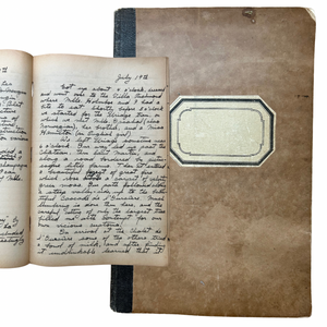1924 Diary of a Cornell University Agriculture Student Travelling Through Europe and Studying at the University in Grenoble