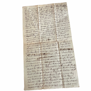 1813 ADS Court Summons with Connections to Abraham Lincoln by an Elizabethtown, Kentucky Pioneer