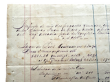 c. 1870s Cuban Coartación Settlement, Documenting the Purchase of Freedom for Two Named, Enslaved People at a Sugar Mill, with Comparative Valuation Notes