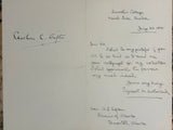 1914 Autographs of Three Canadian Premiers: J.A. Mathieson, Arthur L. Sifton, and James K. Flemming