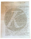 1835 Autograph Letter Signed by Napoleonic General Guillaume de Vaudoncourt Concerning His Contributions to William Duckett’s Dictionnaire de la conversation et de la lecture