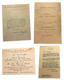 1946–1954 Major Richard Carr-Gomm Scrapbook and Insider Archive of British Mandate Palestine, the Coldstream Guards, the Household Brigade, and Britain’s Military and Political Establishment