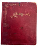 Dunn Family Autograph Album of ~230 Autographs from Quebec, Honduras &amp; England, with Lord Kelvin, Royalty, Anglican Bishops, United Fruit and Subsidiaries, Politicians, Artists, Clockmakers &amp; Signed Ephemera and More