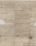 1842 Beautiful Naturally Aged Handwritten Family Letters