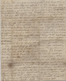 1842 Beautiful Naturally Aged Handwritten Family Letters