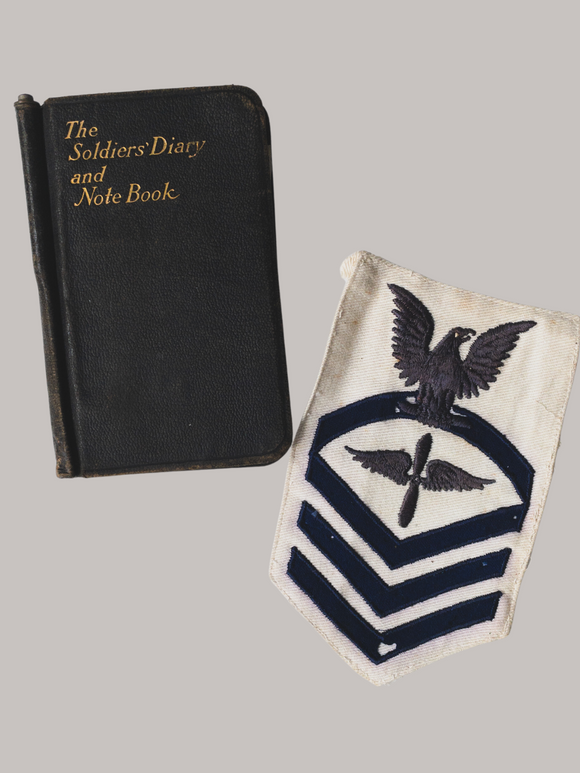 1918 Manuscript Diary of a Baltimore Man in the US Navy’s 54th Aviation Company, Sailing to, and Serving in, Paulliac, France as the War Drew to an Close