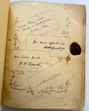 Dunn Family Autograph Album of ~230 Autographs from Quebec, Honduras &amp; England, with Lord Kelvin, Royalty, Anglican Bishops, United Fruit and Subsidiaries, Politicians, Artists, Clockmakers &amp; Signed Ephemera and More