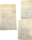 1881 Letters from Inside the Franco-Belgian Press Revealing "Unpublishable" Émile Zola & Maupassant Gossip and Literary Networks.