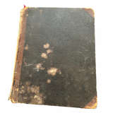 1865 Eclectic, Detailed Diary and Record Book of a Massachusetts-Based Captain, Businessman and Poet