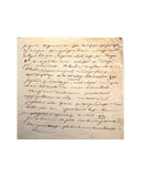 c.1860 Dramatic Letter from Dragoon Captain Léonce de Rochefort to French Author Aimé Giron on a Love Triangle, Sword Duel & Radish-Cart Disaster