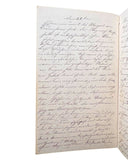 1849 Manuscript Diary of a Young Woman’s Account of the Frankfurt Parliament’s Aftermath, Medical Treatment by Philipp Franz von Walther, and a Personal Encounter with Painter Wilhelm von Kaulbach, and More