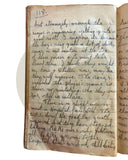 1943 ORIGINAL MANUSCRIPT DIARY OF ONE BRITISH GUNNER'S MISERABLE 6 MONTHS IN DIEGO SUAREZ MADAGASCAR