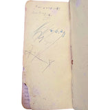 1884 ORIGINAL MANUSCRIPT DIARY HAND WRITTEN BY A VERY POLITICAL RHODE ISLAND MACHINIST, MERCHANT, OYSTERMAN AND BASS HORN PLAYER IN THE TOWN BAND
