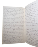 1849 Manuscript Diary of a Young Woman’s Account of the Frankfurt Parliament’s Aftermath, Medical Treatment by Philipp Franz von Walther, and a Personal Encounter with Painter Wilhelm von Kaulbach, and More