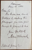Collection of Correspondence to Sir Frederick Young, a Knight Commander of the Most Distinguished Order of St. Michael and St. George (KCMG), and Well Traveled Imperialist