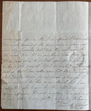 C. 1785 Two Page Personal Letter To An Aunt From English Barrister & MP Richard Burke
