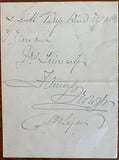 1897 Letter From Comedic Stage Actress Frances "Fanny" Whiteside Brough